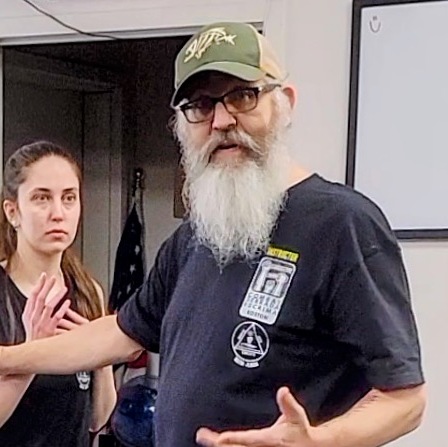 Brian Jacobs teaching Martial Arts Concepts